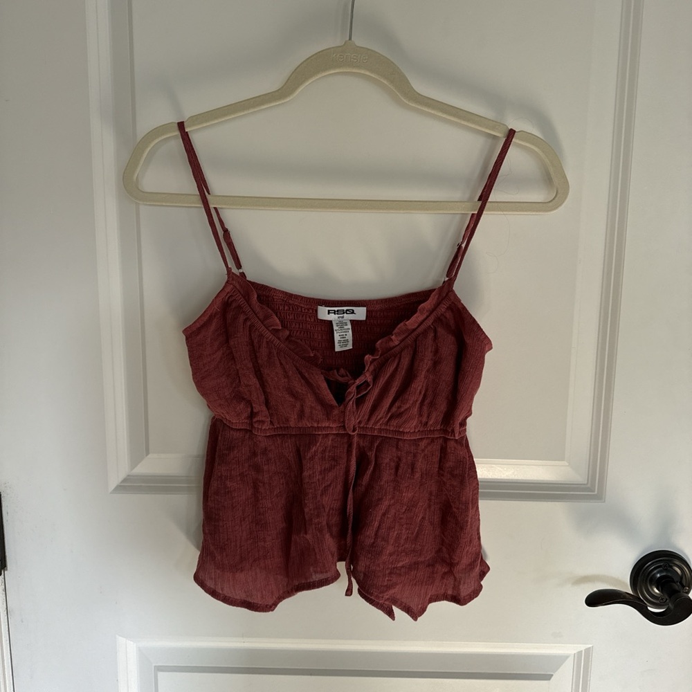 Red ASOS Women's Top